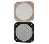 IMIKEYA 2 Pezzi Copertura Quadrata per Altoparlante Auto 4 Pollici in Plastica Resistente, Protezione Semplice ed Elegante per Casse Audio e Diffusori, Prolunga la Durata del Suono