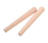 IMIKEYA 2 pezzi di mortaio di legno per schiacciare crauti, vaso di fermentazione pressa per sottaceti di verdure strumento per fermentare alimenti schiacciapatate da cucina 11,79