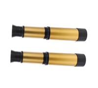 IMIKEYA 2 Pezzi Giocattolo Telescopio Guardare i Giochi Telescopio Esperimento Scientifico Miniscopio Per Primi Giocattoli Di Sviluppo Giocattoli Per Plastica D'oro