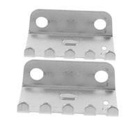IMIKEYA 2 Pezzi Morsetto Molla per Ponte Tremolo Chitarra Elettrica, Lega Argento, Compatibile con Ponte Elettrico, Accessori per Chitarra
