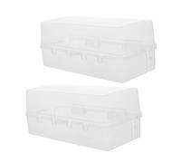 IMIKEYA 2 Pezzi Outdoor Electrical Box Covers With Lockable Lid Weatherproof Power Strip Case For Electric Car Charging in Street And Private Parking Areas