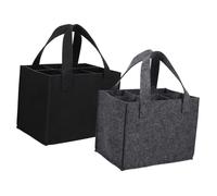 IMIKEYA 2 sacchetti di vino borsa di vino borsa di cibo riutilizzabile con stoccaggio di bottiglie borsa divisoria per bottiglie di vino borse di vino borse di whisky borse