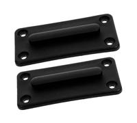 IMIKEYA 2 set di supporto da parete per barriera retrattile a clip per nastro isolante, accessorio per controllo della folla e sicurezza, design compatto e durevole, compatibile con