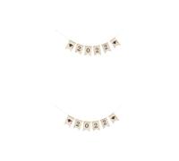 IMIKEYA 2 Set Festone Decorativo per Laurea Striscione Bunting per Feste Laurea Facile da Appendere Design Accattivante per Interni Ed Esterni Decorazione Atmosfera Festiva per Speciali