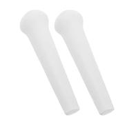 IMIKEYA 2 Strumenti da Cucina in Materiale Ceramico Manuale Schiacciapatate e Aglio Utensile da Cucina Bianco Facile da Pulire e Cottura