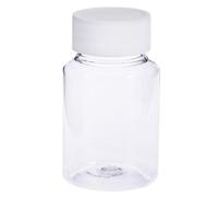 IMIKEYA 20 Pezzi Bottiglie Vuote 80 Ml in Plastica Trasparente Coperchio a Vite, Contenitori per Liquidi e Solidi, Accessori da Viaggio per Cosmetici e Uso Domestico