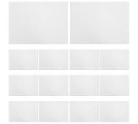 IMIKEYA 20 pezzi di carta assorbente per pressare i fiori, accelera il processo di asciugatura per progetti fai da te e di campioni floreali.