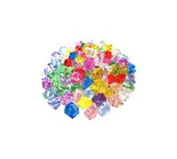 IMIKEYA 200pezzi Pietre Decorative Acrilico Trasparenti per Decorazioni Fai da Te per Acquari Centrotavola e Atmosfere Festive