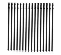 IMIKEYA 20pezzi Fascetta Elastica Per Fiocco Cinturino Regolabile Per Uomo Porta in Poliestere Estensore Con Clip Adatto Per Uniformi e Camicie Eleganti