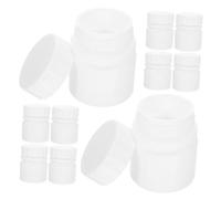 IMIKEYA 24pezzi Contenitori Per Medicinali in Hdpe Tappi Piccoli Contenitori Per Farmaci Flaconi Per Conservazione Dei Medicinali Organizer Per Conservazione Delle Pillole Flaconi Per Da