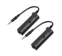 IMIKEYA 2pezzi Effettore Per Chitarra Elettrica Convertitore Per Chitarra e Cuffie Interfaccia Audio Per Adattatore Per Effetti Audio Compatibile Con Vari Tipi Di e Prodotti