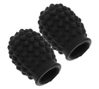IMIKEYA 2pezzi Protezioni Per Punte Delle Bacchette in Silicone Tappi Per Sordina Per Esercitarsi Riducono Rumore e Proteggono Bacchette Adatti Per Pratica Casa e Lezioni Scolastiche