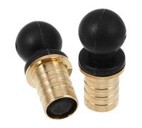 IMIKEYA 2pezzi Tappo Sottovuoto Per Bottiglia Di Vino in Ottone Tappi Per Bottiglie Di Vino Forma Di Zucca Accessori Per Conservazione Di Fai Da Te