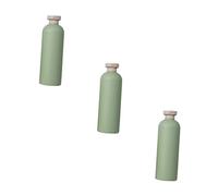 IMIKEYA 3 bottiglie per gel doccia, confezione da 3 pezzi, multiuso, per shampoo, lozione e gel da bagno, design compatto ed ermetico, adatte per una comoda conservazione