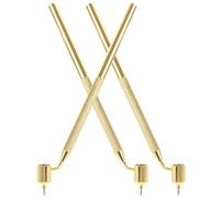 IMIKEYA 3 Pezzi Penna Ricaricabile di Precisione Punta 0,4mm per Dettagli | Flusso Controllato, Punta in Metallo Resistente, per Schizzi Tecnici e Superfici Auto, in Metallo