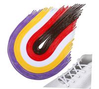 IMIKEYA 30 pezzi Lacci rotondi colorati assortiti resistenti e morbidi per scarpe sportive casual e pattini accessori decorativi per la corsa e il diario