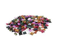 IMIKEYA 300 Pezzi Lettere in Legno Colorate per Artigianato e Decorazioni Educative Alfabeti in Legno per Apprendimento Prescolare e Giochi Montessori per Pareti Strumenti di Scrittura DIY