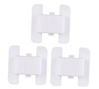 IMIKEYA 3pezzi Serrature Sicurezza Adesive Per Ragazzo Ragazza Per Armadi Proteggono Echi e Mobili Problemi Facile Installazione e Utilizzo