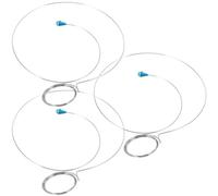 IMIKEYA 3pezzi Supporto Per Lente d Ingrandimento Filo Regolabile Cerchio Porta Lente d Ingrandimento Accessorio Per Riparazione Di Orologi e Portatile