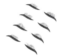 IMIKEYA 4 paia di adesivi per eyeliner neri con glitter nastro adesivo per ciglia dense, adesivi per trucco rapido e occhi grandi, facili da usare per occasioni