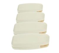 IMIKEYA 4 pezzi accessori per tende trasparenti pesi di corda per tende verticali e avvolgibili con manico quadrato aperto, compatibile con tende a pieghe e romane design