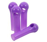 IMIKEYA 4 Pezzi Impugnatura Ricambio Manico Scopa Ergonomica Antiscivolo per Asta Scopa Attacco Facile per Pulizie Efficienza Comfort Design Raffinato