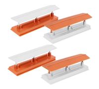 IMIKEYA 4 Pezzi Mini Stazione Autobus Ornamentale per Casa delle Decorazione Micro Paesaggio per Stazione Ferroviaria Miniatura Colore Casuale