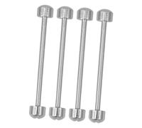 IMIKEYA 4 Pezzi Watch Strap Screw Tubes in Steel Lug Pins For Secure Band Connection Compatible Watch Repair Rods For Professional And DIY Use