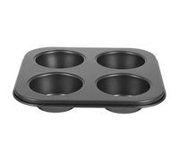 IMIKEYA 4 stampi per cupcake, per muffin, mini stampo rotondo per muffin, per friggitrice ad aria calda, per muffin, muffin