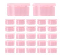 IMIKEYA 40 cuscinetti girevoli per nail art 3D asse girevole in plastica rosa 12 x 13/7 mm accessori fai da te per artigianato e nail art confezione da 40 pezzi