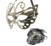 IMIKEYA 40 Pezzi Maschera da Ballo in Vintage in Plastica per Cosplay | Feste in Maschera e Casa, Riutilizzabile Cinghie Regolabili, Aspetto Bello e Colore che Sbiadisce Poco