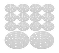 IMIKEYA 400 Pezzi Carta Forno Rotonda Perforata per Friggitrice ad Aria e Vaporiera Fogli Alimentari Riutilizzabili per Dim Sum Ravioli e Cottura Vapore
