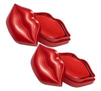 IMIKEYA 40pezzi Maschera Idratante Per Labbra Gel Notturno Nutriente Con Per Rimpolpare e Labbra Anti-invecchiamento e Levigante Giornaliero e Notturno