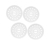 IMIKEYA 4pezzi Copertura per Tappo di Centrifuga Pervatrice Bianca Tampone di Pressatura per Vestiti per Secchio di Disidratazione Pervatrice Automatica Accessori per Disidratazione