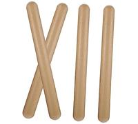 IMIKEYA 4pezzi Strumenti Percussione in Legno Classiche Claves Per Adulti e Ragazzo Ragazza Ragazza Bacchette Ritmiche Per Sviluppare Senso Del Ritmo