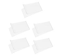 IMIKEYA 5 pezzi Espositore per Scarpe Acrilico Trasparente Set da Design per Negozi e Mostre per La Visualizzazione delle