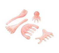 IMIKEYA 5 Pezzi Pettine per Massaggio del Cuoio Capelluto a Forma di Polpo in Resina con Cinque Artigli, Stimola i Punti di Digitopressione per Relax dei Chioma