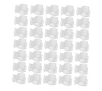 IMIKEYA 50 Pezzi Clip per Dispenser Pompa Cosmetica Accessorio per Erogatori Olio Struccante Facile Installazione e Adatto Bottiglie Shampoo e Lozione