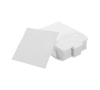 IMIKEYA 50 Pezzi Sacchetti di Carta per Custodie CD e Dvd, Design Semplice e Compatibilità Ampia, Buste Porta CD Bianche per Conservazione Disco Efficiente
