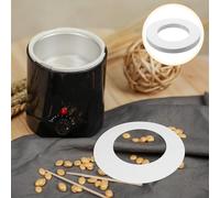 IMIKEYA 50 tappetini di carta usa e getta per riscaldatore di cera, 50 pezzi anti-goccia, cuscinetti protettivi per macchina per depilazione, forniture professionali per kit