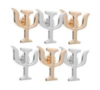 IMIKEYA 6 pezzi Spille Psicologia Vintage in Lega Spilli Decorativi per Psichiatri e Psicologi Accessori Versatili per Borse Cappelli e Abbigliamento Oro Argento