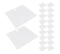 IMIKEYA 60 Pezzi Raccogli Peli per Lavandino Usa e Getta Bavaglini Monouso per Raccolta di Barba e Capelli Protezione dello Scarico Compatibili la Maggior Parte dei Lavandini e Vasche