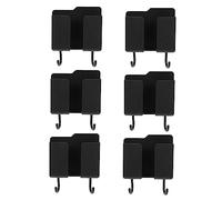 IMIKEYA 6pezzi Scaffali Portaoggetti Da Parete Forature Contenitore Laterale Per Supporti Per Cellulari Montati Parete Espandono Completamente Verticale