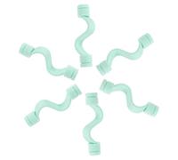 IMIKEYA 6pezzi Supporto Magnetico per Porta Lavatrice Carica Frontale Rimovibile Flessibile con Base Magnetica per Tenere Aperto lo Sportello e Prevenire Odori