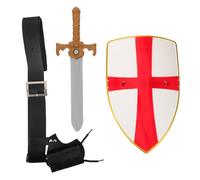 IMIKEYA Accessori rinascimentali: stemma del cavaliere, cintura medievale e supporto per spada per Halloween, Cosplay, set di costumi da pirata, accessori vichinghi per il Medioevo.