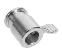 IMIKEYA Accessorio per Girarrosto in Ferro Cromato Finitura Precisa, Diametro Esterno 20mm, per Barbecue All'aperto Struttura Resistente e Lavorazione Fine