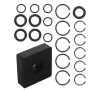 IMIKEYA Anelli di ritenzione per chiavi d'impatto con O-ring clip circolari resistenti per la manutenzione delle chiavi pneumatiche accessori compatibili con strumenti di costruzione