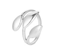 IMIKEYA Anello aperto regolabile da donna anello da dito elegante e gioielli leggeri per festa e diario