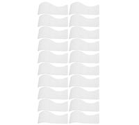 IMIKEYA Applicatore per ceretta facciale da 20 pezzi: spatola per crema depilatoria, strumento di rimozione dei peli in plastica per pelle sensibile, bastoncini per ceretta per sopracciglia o viso