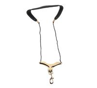 IMIKEYA archetto per sassofono tracolla per oboe tracolla per clarinetto basso cinturini per sax cinghia dell'imbracatura sax cintura per sassofono corda da arrampicata Nero